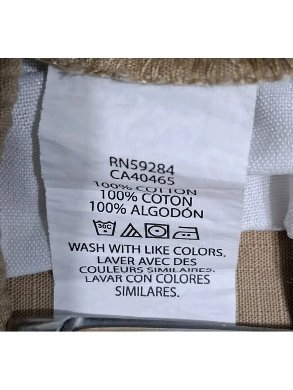 Place, Boys Shorts, Size 10 Husky, 100% Cotton Cargo, Khaki, EUC